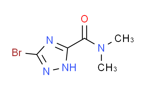 CAS No. 1228553-15-8, 3-bromo-N,N-dimethyl-1H-1,2,4-triazole-5-carboxamide