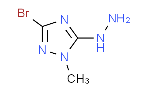 CAS No. 1243250-18-1, 3-bromo-5-hydrazino-1-methyl-1H-1,2,4-triazole