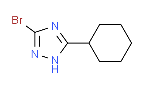 CAS No. 1227465-62-4, 3-bromo-5-cyclohexyl-1H-1,2,4-triazole