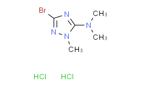 CAS No. 1609395-34-7, 3-bromo-N,N,1-trimethyl-1H-1,2,4-triazol-5-amine dihydrochloride