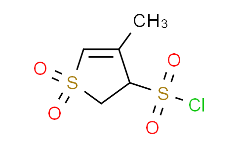 CAS No. 112161-65-6, 4-methyl-2,3-dihydro-3-thiophenesulfonyl chloride 1,1-dioxide
