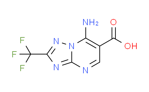 CAS No. 1211464-08-2, 7-amino-2-(trifluoromethyl)[1,2,4]triazolo[1,5-a]pyrimidine-6-carboxylic acid