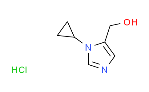 CAS No. 1609401-02-6, (1-cyclopropyl-1H-imidazol-5-yl)methanol hydrochloride