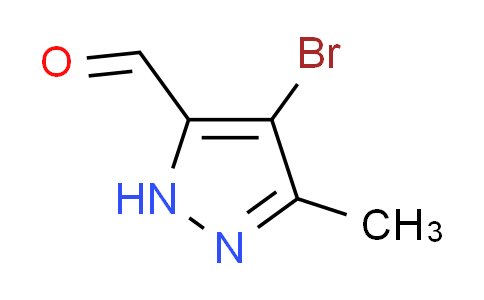 CAS No. 1287752-82-2, 4-bromo-3-methyl-1H-pyrazole-5-carbaldehyde