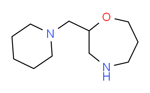 CAS No. 933683-16-0, 2-(1-piperidinylmethyl)-1,4-oxazepane