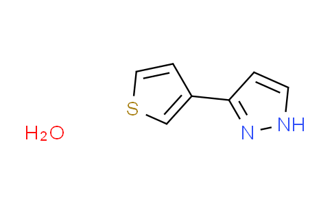 CAS No. 1269060-45-8, 3-(3-thienyl)-1H-pyrazole hydrate