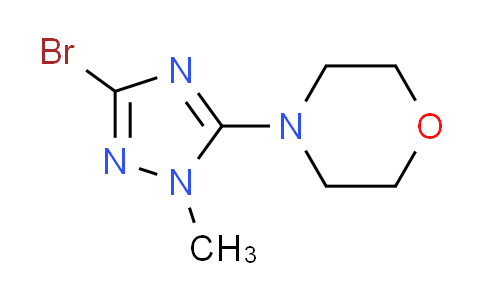 CAS No. 1243250-25-0, 4-(3-bromo-1-methyl-1H-1,2,4-triazol-5-yl)morpholine