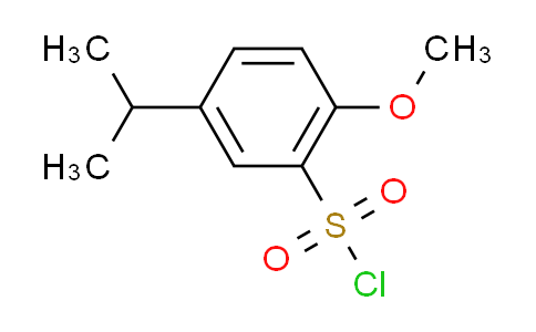 CAS No. 88059-65-8, 5-isopropyl-2-methoxybenzenesulfonyl chloride