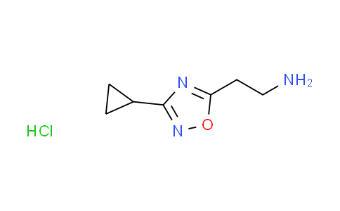 CAS No. 952233-49-7, [2-(3-cyclopropyl-1,2,4-oxadiazol-5-yl)ethyl]amine hydrochloride