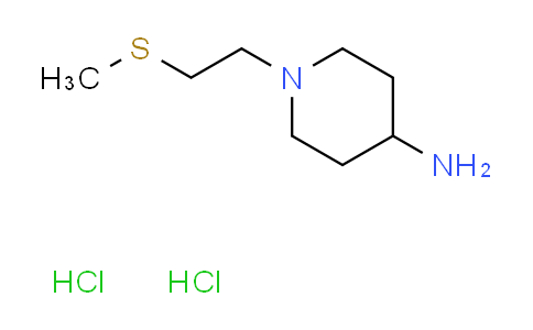 CAS No. 1187159-99-4, 1-[2-(methylthio)ethyl]-4-piperidinamine dihydrochloride