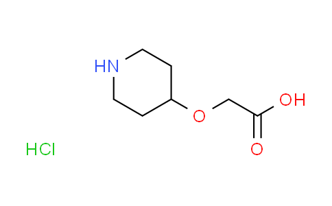 CAS No. 1187930-35-3, (4-piperidinyloxy)acetic acid hydrochloride