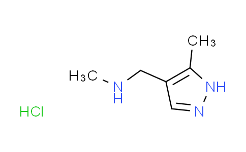 N-methyl-1-(5-methyl-1H-pyrazol-4-yl)methanamine hydrochloride