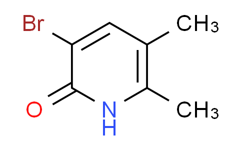 CAS No. 1227465-70-4, 3-bromo-5,6-dimethyl-2(1H)-pyridinone