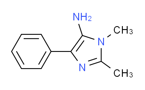 CAS No. 1040040-76-3, 1,2-dimethyl-4-phenyl-1H-imidazol-5-amine