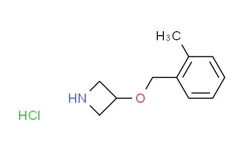 CAS No. 1609401-08-2, 3-[(2-methylbenzyl)oxy]azetidine hydrochloride