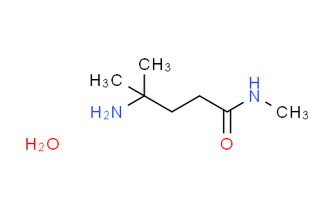 CAS No. 1609406-99-6, 4-amino-N,4-dimethylpentanamide hydrate