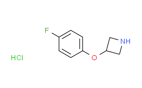 CAS No. 63843-78-7, 3-(4-fluorophenoxy)azetidine hydrochloride