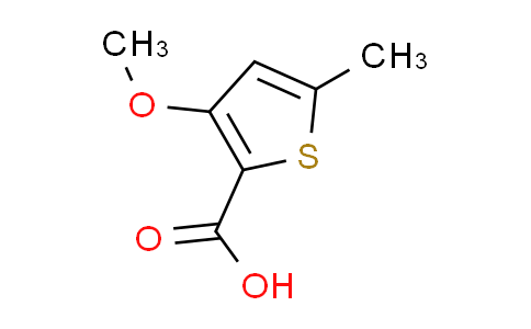 CAS No. 83261-26-1, 3-methoxy-5-methyl-2-thiophenecarboxylic acid