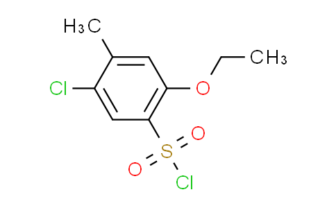 CAS No. 1216234-07-9, 5-chloro-2-ethoxy-4-methylbenzenesulfonyl chloride