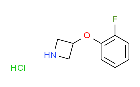 CAS No. 1401786-30-8, 3-(2-fluorophenoxy)azetidine hydrochloride