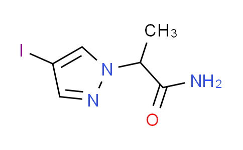 CAS No. 1215295-81-0, 2-(4-iodo-1H-pyrazol-1-yl)propanamide
