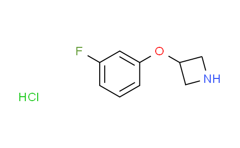 CAS No. 1236861-75-8, 3-(3-fluorophenoxy)azetidine hydrochloride