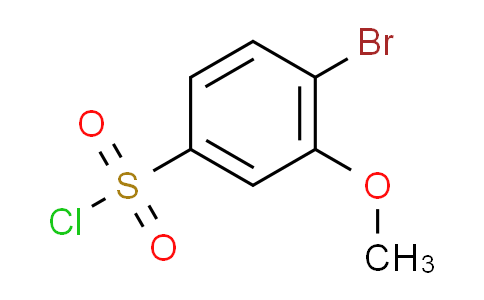 CAS No. 1215295-91-2, 4-bromo-3-methoxybenzenesulfonyl chloride