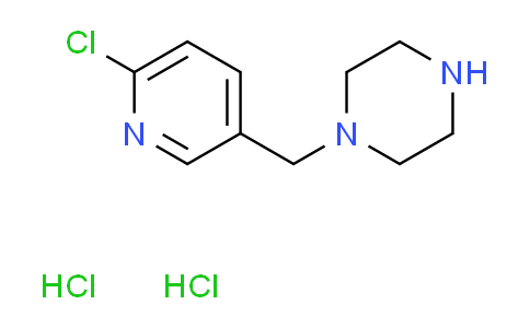 CAS No. 1185312-79-1, 1-[(6-chloro-3-pyridinyl)methyl]piperazine dihydrochloride