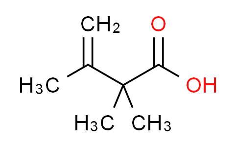 CAS No. 4168-01-8, 2,2,3-trimethyl-3-butenoic acid
