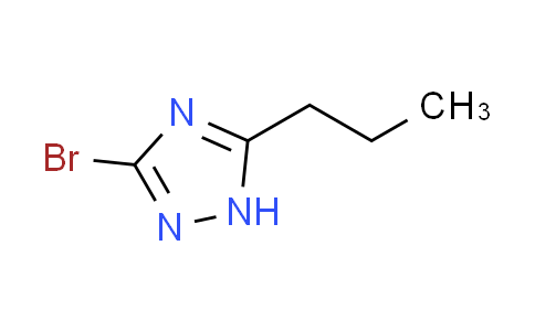 CAS No. 141831-71-2, 3-bromo-5-propyl-1H-1,2,4-triazole