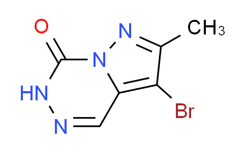 CAS No. 1215295-89-8, 3-bromo-2-methylpyrazolo[1,5-d][1,2,4]triazin-7(6H)-one