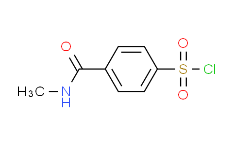 CAS No. 874622-79-4, 4-[(methylamino)carbonyl]benzenesulfonyl chloride