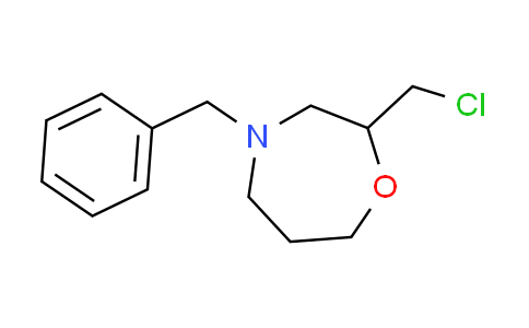 CAS No. 129482-45-7, 4-benzyl-2-(chloromethyl)-1,4-oxazepane