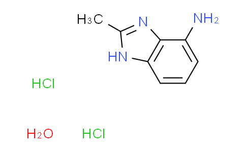2-methyl-1H-benzimidazol-4-amine dihydrochloride hydrate