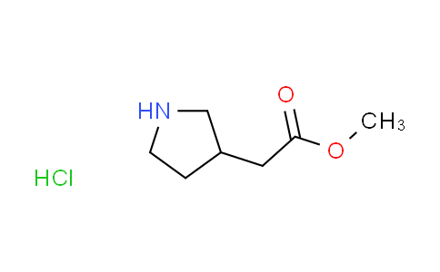 CAS No. 1126794-67-9, methyl 3-pyrrolidinylacetate hydrochloride