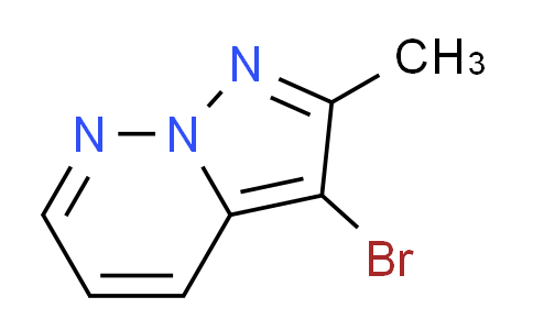 CAS No. 53902-89-9, 3-bromo-2-methylpyrazolo[1,5-b]pyridazine