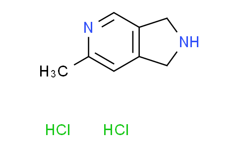 CAS No. 108989-52-2, 6-methyl-2,3-dihydro-1H-pyrrolo[3,4-c]pyridine dihydrochloride