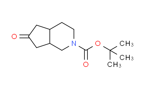 CAS No. 1820583-37-6, tert-butyl rac-(4aS,7aR)-6-oxooctahydro-2H-cyclopenta[c]pyridine-2-carboxylate