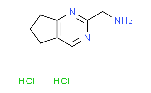 CAS No. 1609401-06-0, (6,7-dihydro-5H-cyclopenta[d]pyrimidin-2-ylmethyl)amine dihydrochloride