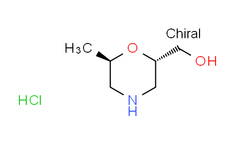 CAS No. 2252434-77-6, [trans-6-methyl-2-morpholinyl]methanol hydrochloride