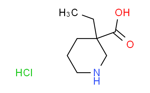 CAS No. 116140-23-9, 3-ethyl-3-piperidinecarboxylic acid hydrochloride
