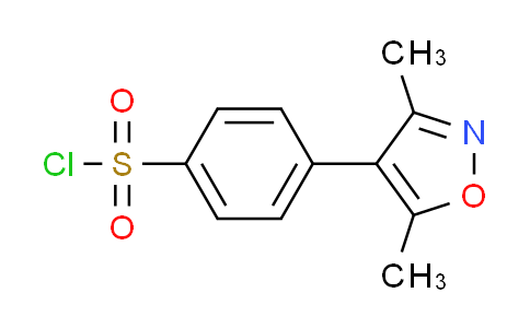 CAS No. 2154-81-6, 4-(3,5-dimethyl-4-isoxazolyl)benzenesulfonyl chloride