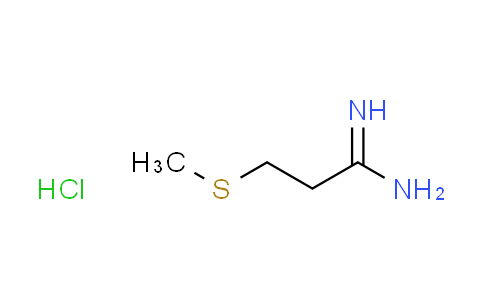 CAS No. 88570-29-0, 3-(methylthio)propanimidamide hydrochloride