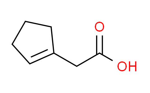 CAS No. 21622-08-2, 1-cyclopenten-1-ylacetic acid