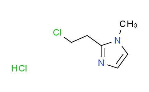 CAS No. 1390654-72-4, 2-(2-chloroethyl)-1-methyl-1H-imidazole hydrochloride
