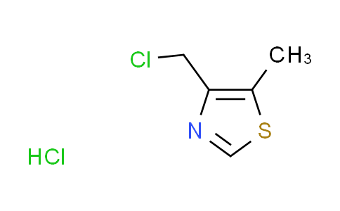 CAS No. 141305-55-7, 4-(chloromethyl)-5-methyl-1,3-thiazole hydrochloride
