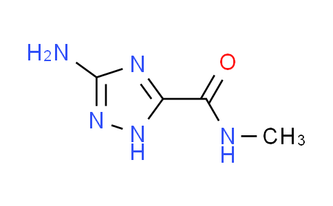 CAS No. 1019126-62-5, 3-amino-N-methyl-1H-1,2,4-triazole-5-carboxamide