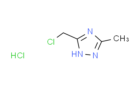 CAS No. 1609404-00-3, 5-(chloromethyl)-3-methyl-1H-1,2,4-triazole hydrochloride