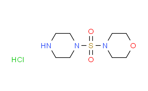 CAS No. 813463-32-0, 4-(1-piperazinylsulfonyl)morpholine hydrochloride