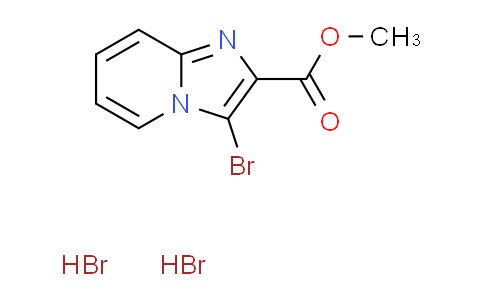 CAS No. 1609406-64-5, methyl 3-bromoimidazo[1,2-a]pyridine-2-carboxylate dihydrobromide